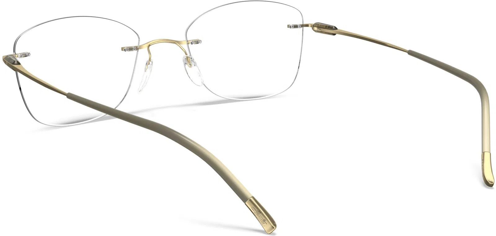 Silhouette Purist Color Groove Demo Rimless 5561 Eyeglasses - view 96